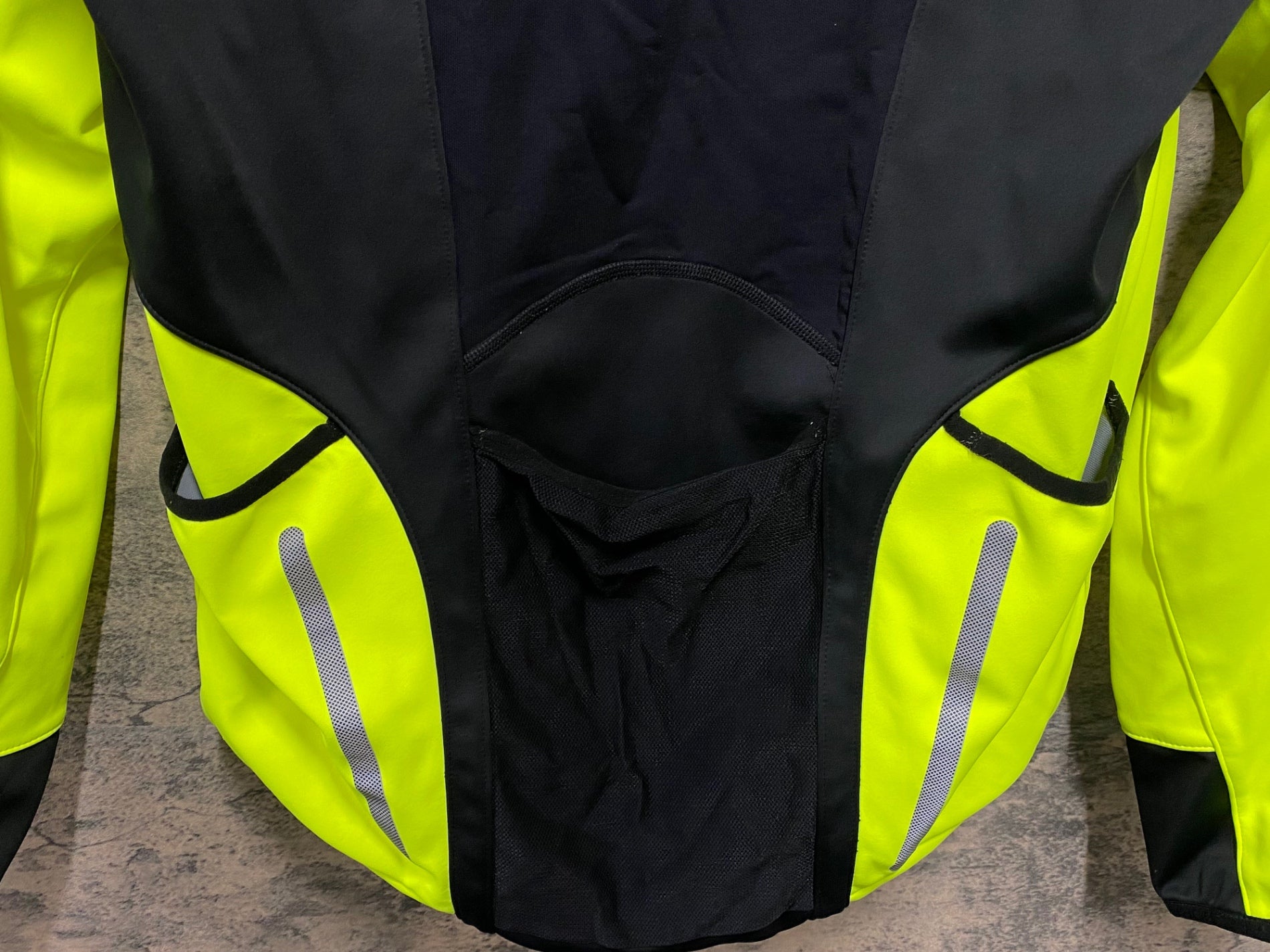 JS669 ゴアバイクウェア GORE BIKE WEAR 長袖サイクルジャケット 黄色