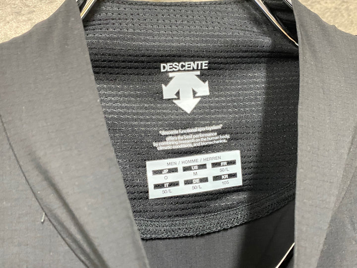 KF374 デサント DESCENTE 長袖 ウィンドブレーカー 黒 O