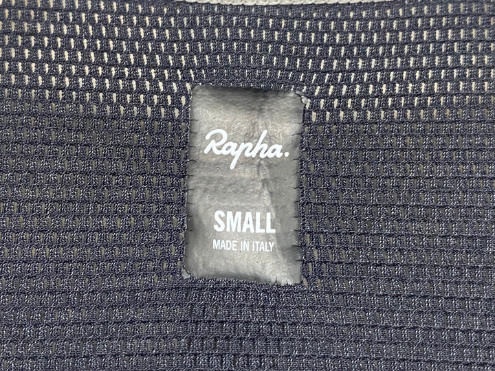 JJ534 ラファ Rapha CLASSIC BIB SHORTS Ⅱ ビブショーツ 黒 S ロゴプリント割れあり