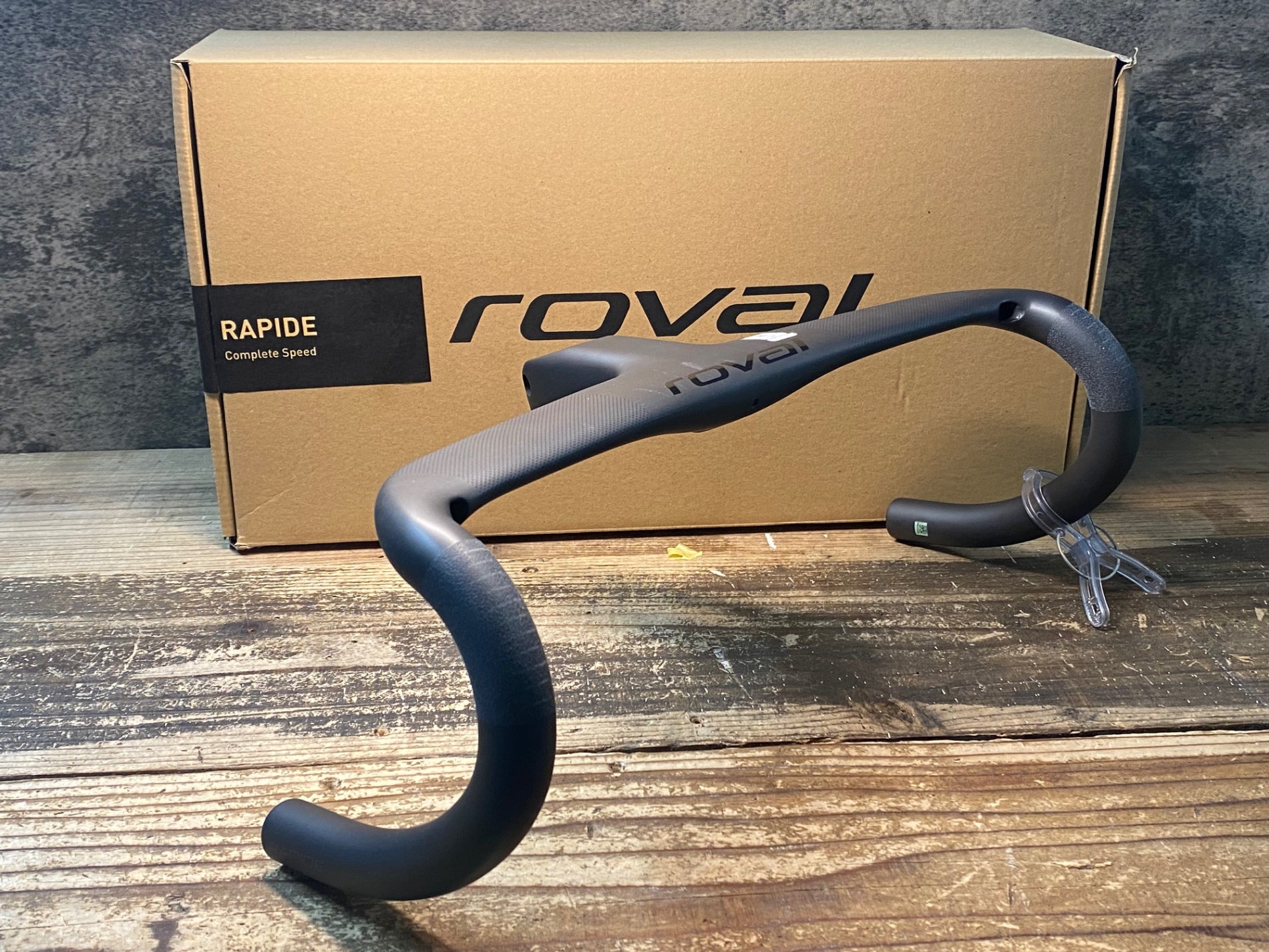 IY382 ロバール roval RAPIDE COCKPIT ステム一体型ハンドル 400mm