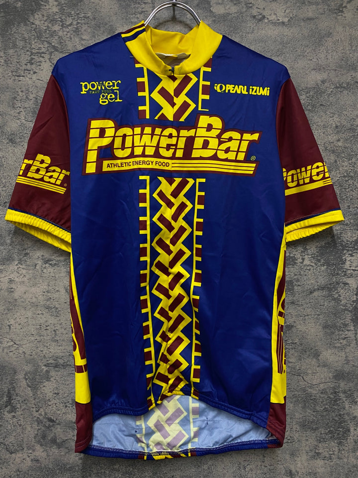 KK054 パールイズミ PEARL iZUMi 半袖 サイクルジャージ 青黄色 LG