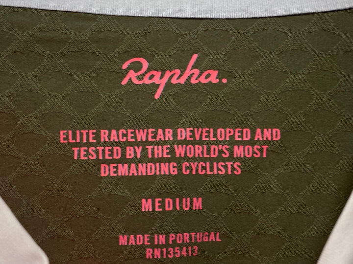 JM529 ラファ Rapha EF GIRO PRO TEAM AERO JERSEY Ⅱ 半袖 サイクルジャージ 総柄 M