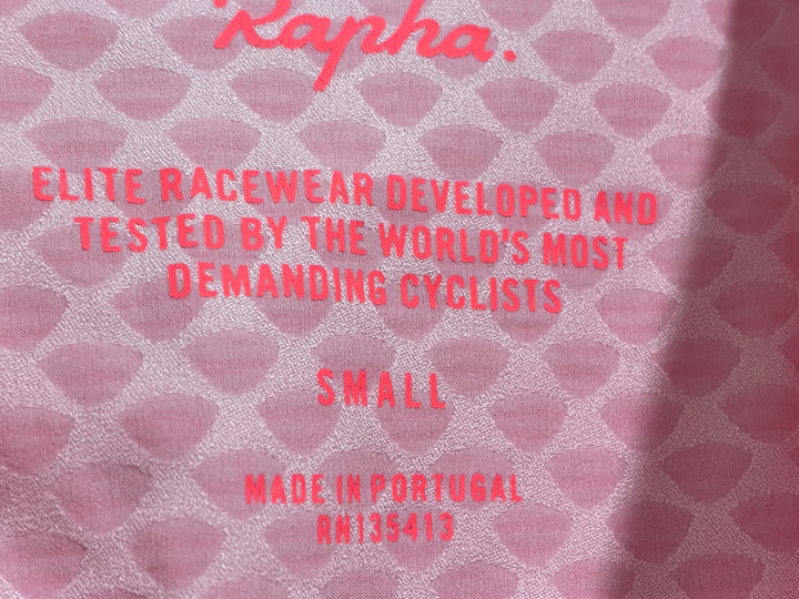 KM668 ラファ Rapha EF PRO TEAM AERO JERSEY 2 半袖 サイクルジャージ ピンク S