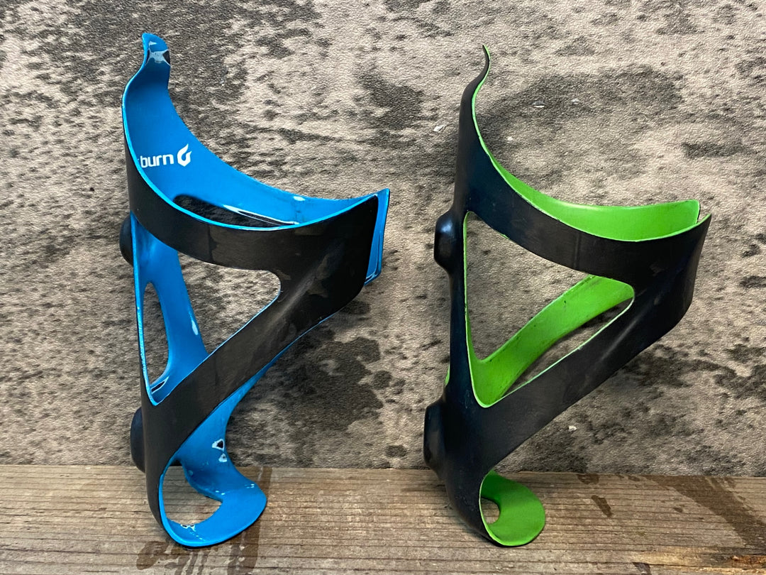 JA140 ブラックバーン Blackburn カーボン ボトルケージ ドリンクホルダー 水 緑 ペア