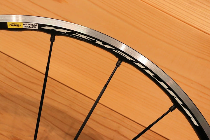 マヴィック MAVIC キシリウム KSYRIUM SLS アルミ クリンチャー ホイールセット シマノ12/11S 15C 【千葉店】