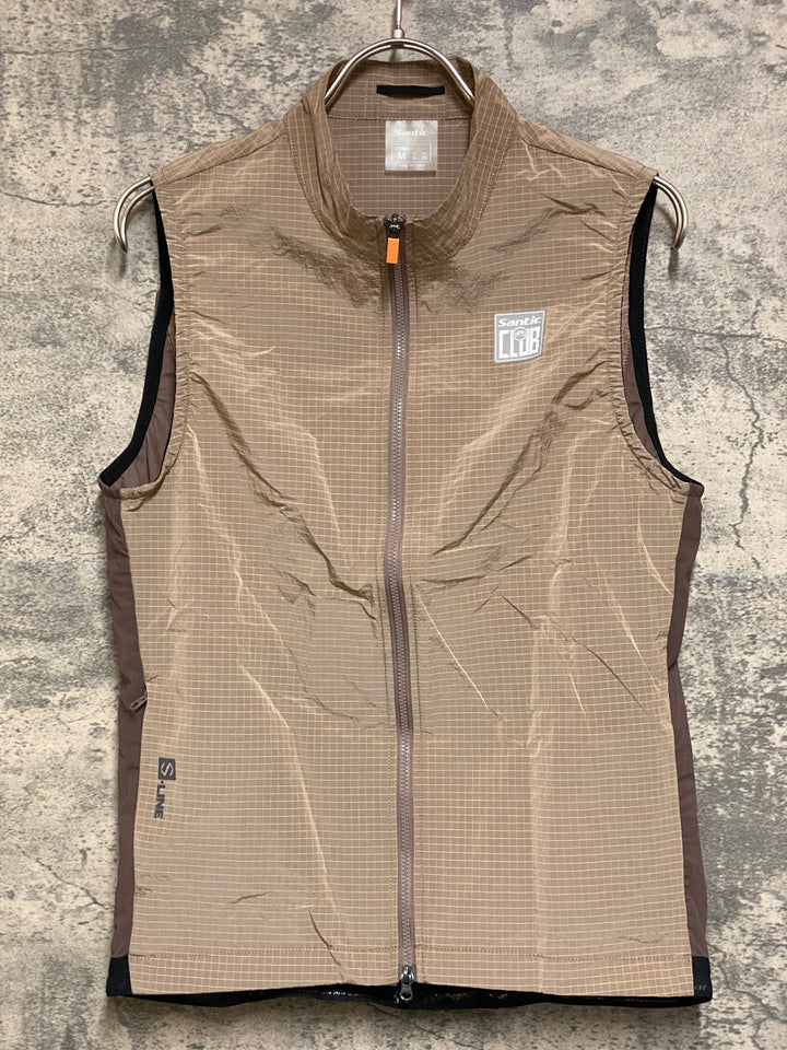 JP279 サンティック Santic ジレ サイクルベスト ブラウン M