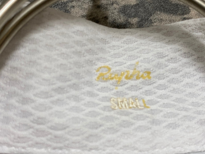 KG524 ラファ Rapha ジレ サイクルベスト 白 S ※チャック取手破損