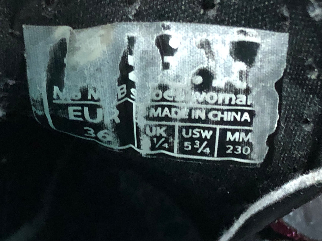 KG418 フィジーク fizik M6 MTB shoes WOMAN ビンディングシューズ 2穴 ブラック レディース EU36 ※ペン字あり