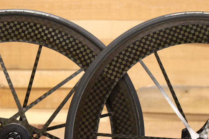 マッドファイバー MADFIBER TUBULAR カンパニョーロ 12/11S カーボン チューブラー ホイールセット 【立川店】