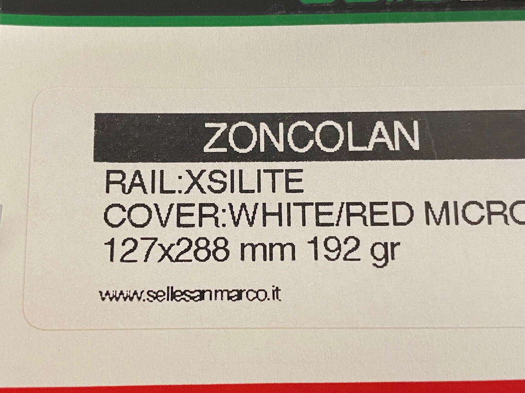 JR147 サンマルコ san marco ゾンコラン zoncolan サドル 白 XSiLiTE レール