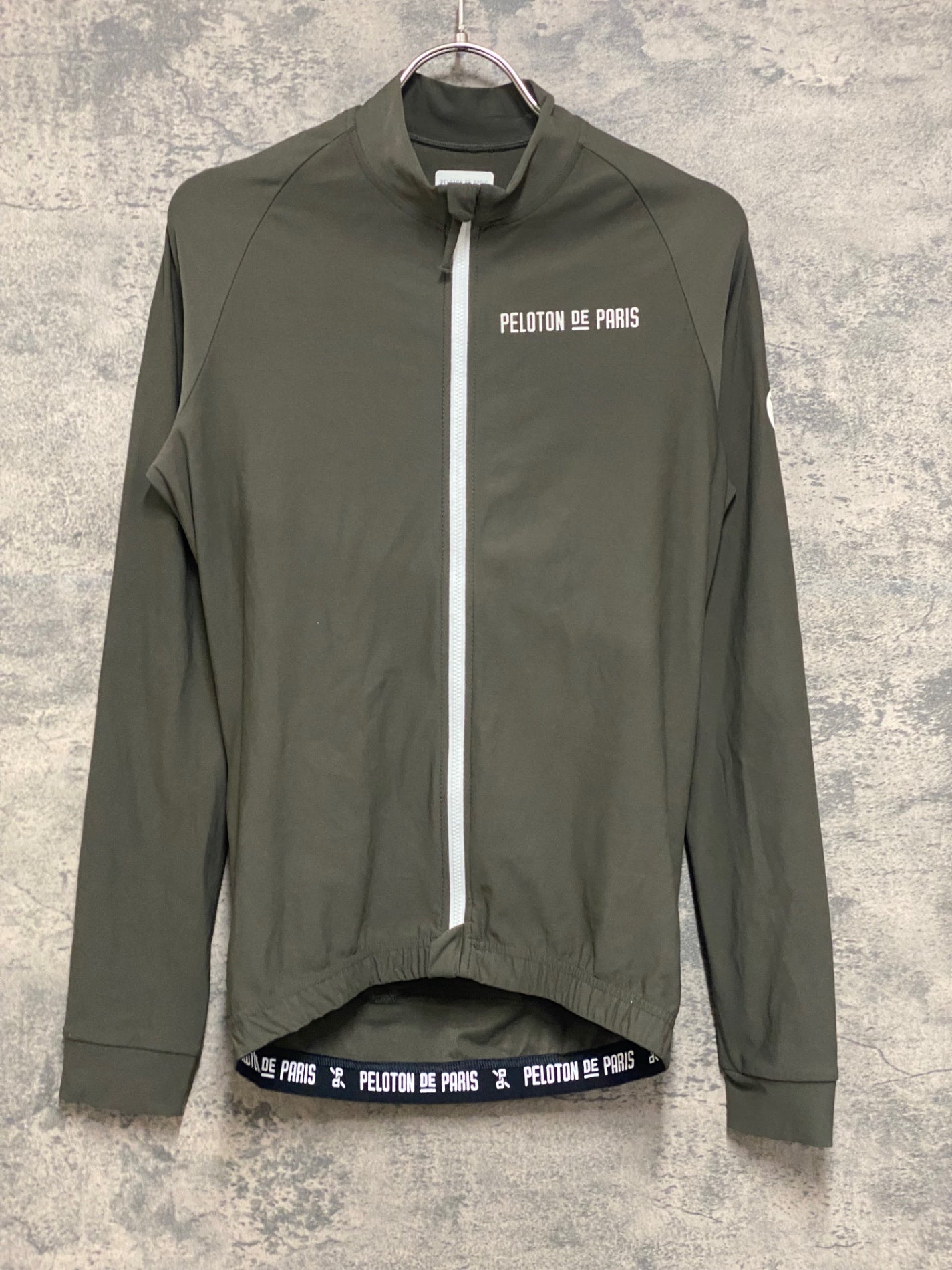 JN476 プロトンドパリ PELOTON DE PARIS 長袖 サイクルジャージ カーキ