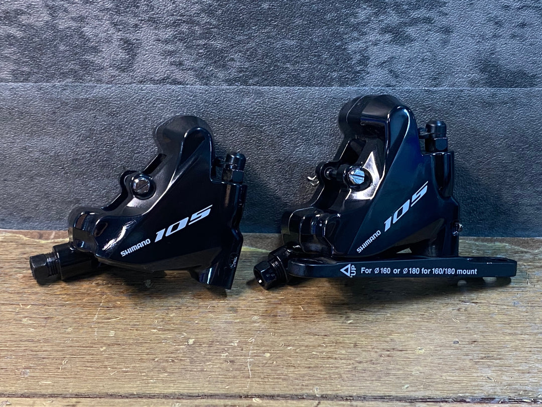 JK063 シマノ SHIMANO 105 BR-R7000 ディスクブレーキキャリパー 前後セット