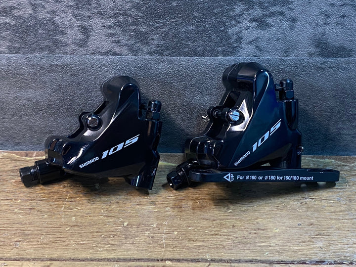 JK063 シマノ SHIMANO 105 BR-R7000 ディスクブレーキキャリパー 前後セット
