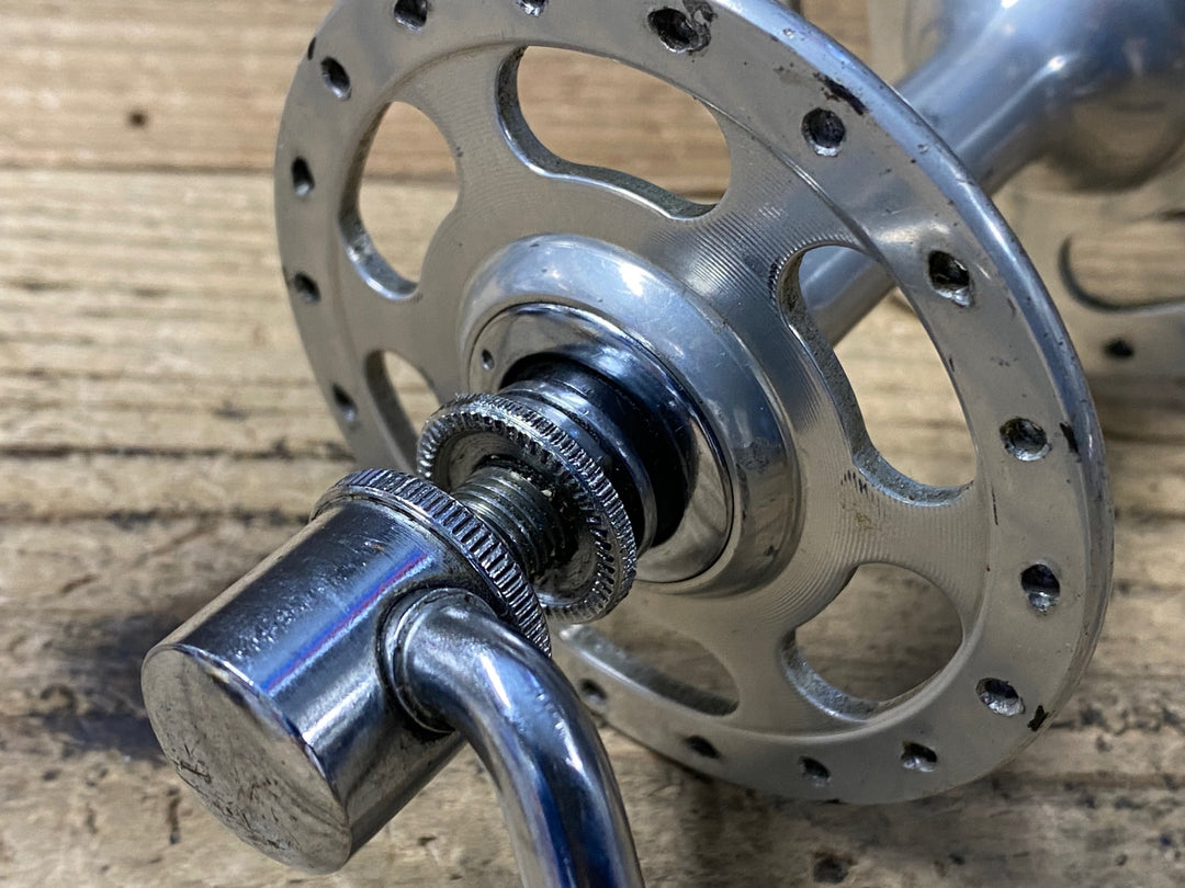 KJ633 サンツアー SUNTOUR シュパーブ SUPERBE 前後ハブ 36H 競輪 NJS