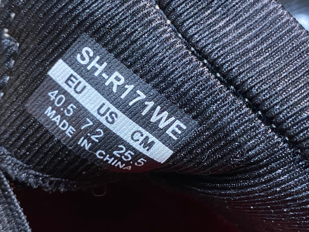 JV193 シマノ SHIMANO SH-R171WE ビンディングシューズ SPD-SL 40.5E ワイド