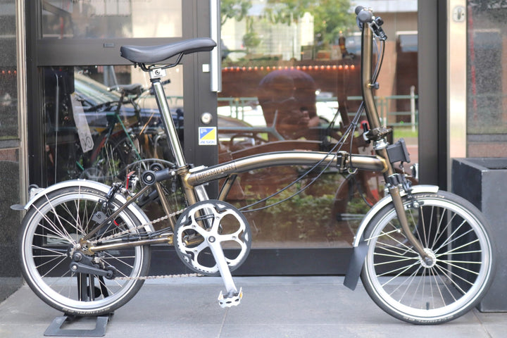 ブロンプトン BROMPTON S2L 2021年モデル ブラックラッカー ミニベロ 折り畳み 小径車 【東京南麻布店】