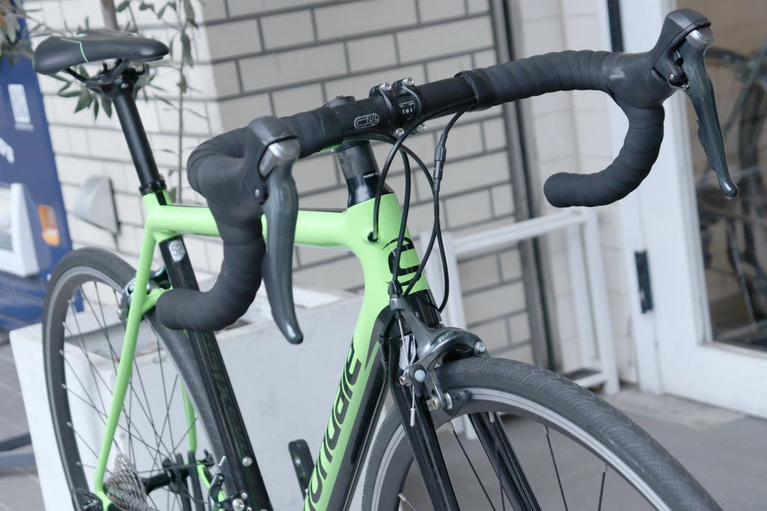 キャノンデール Cannondale スーパーシックス エボ SUPERSIX EVO 2018モデル 52サイズ ティアグラMIX 4700 10S カーボン ロードバイク 【横浜店】