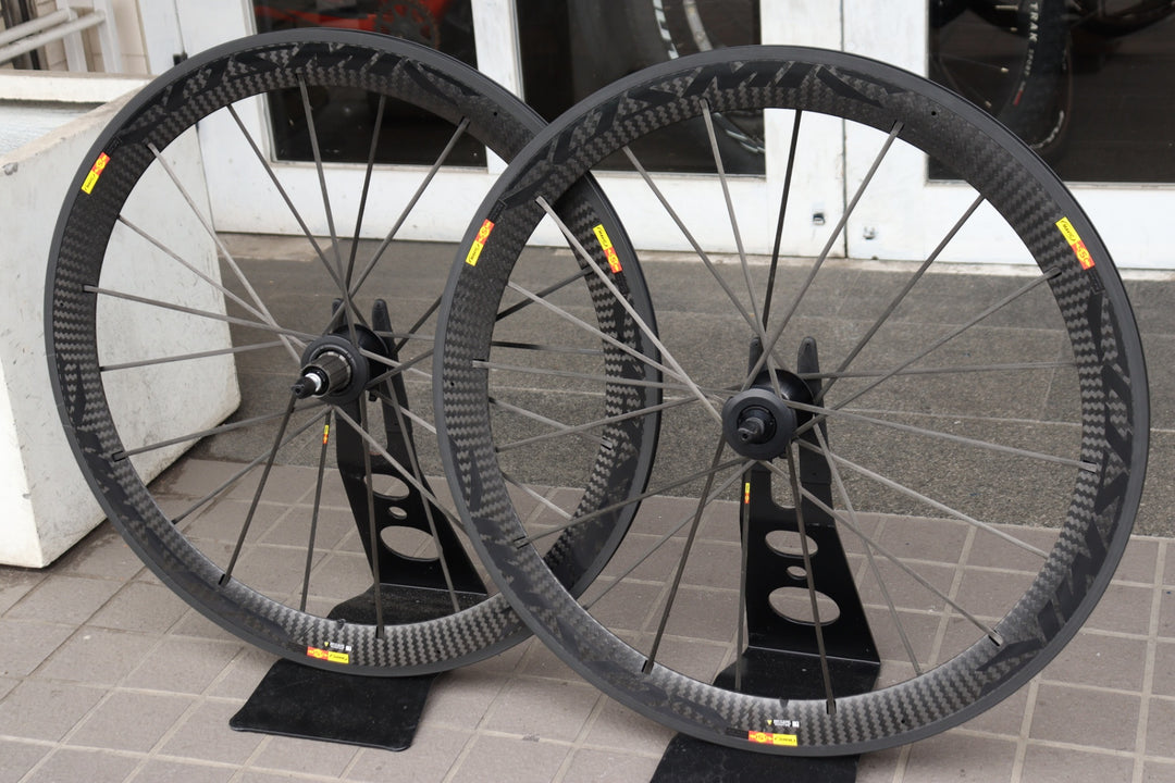 マヴィック MAVIC COSMIC CARBON SLR EXALITH アルミ カーボン クリンチャー ホイールセット シマノ 11/12S ナローリム 13C 【横浜店】