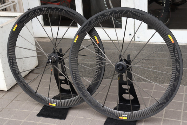 マヴィック MAVIC COSMIC CARBON SLR EXALITH アルミ カーボン クリンチャー ホイールセット シマノ 11/12S ナローリム 13C 【横浜店】