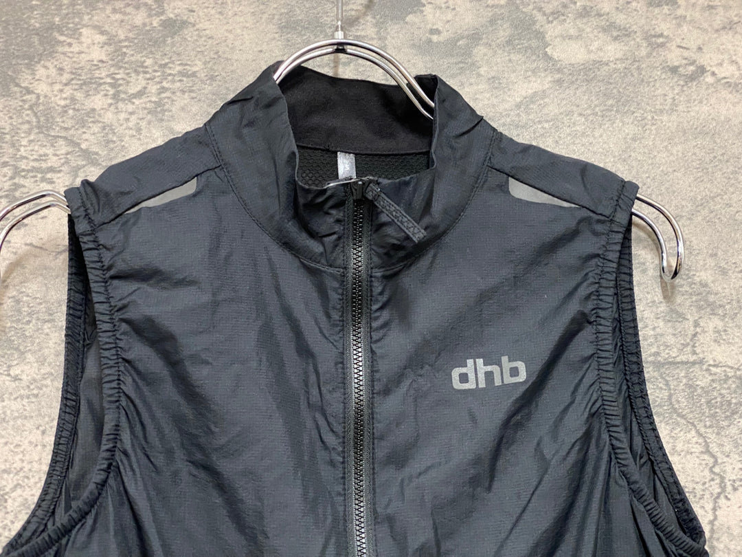 JO729 dhb サイクルベスト ジレ 黒 S