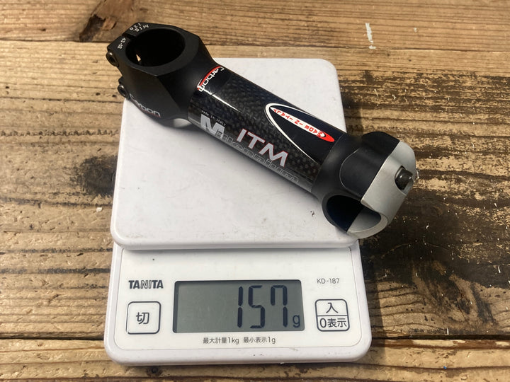 JP643 ITM Millennium Carbon ステム 黒 120mm Φ26.0 OS