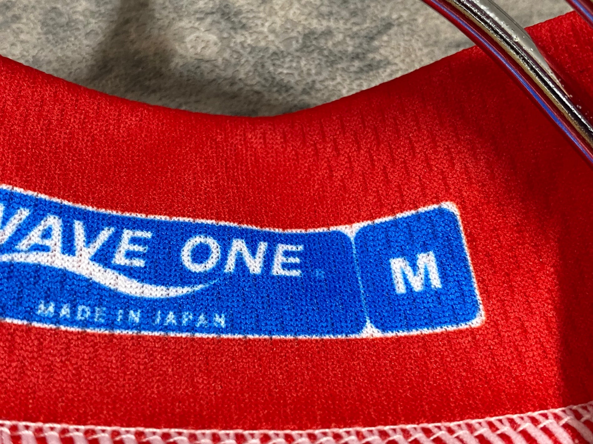 JM933 ウェイブワン WAVE ONE 半袖 サイクルジャージ 赤 M マキシマム
