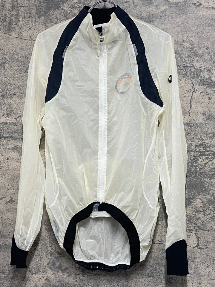 JU558 アソス ASSOS 長袖 ウィンドブレーカー 白 S