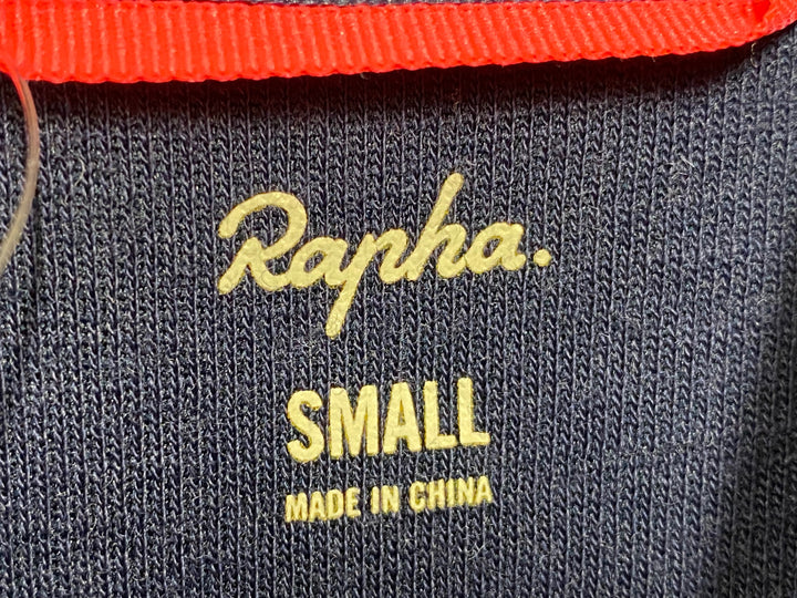 KH991 ラファ Rapha BREVET JERSEY 半袖 サイクルジャージ 紺 S