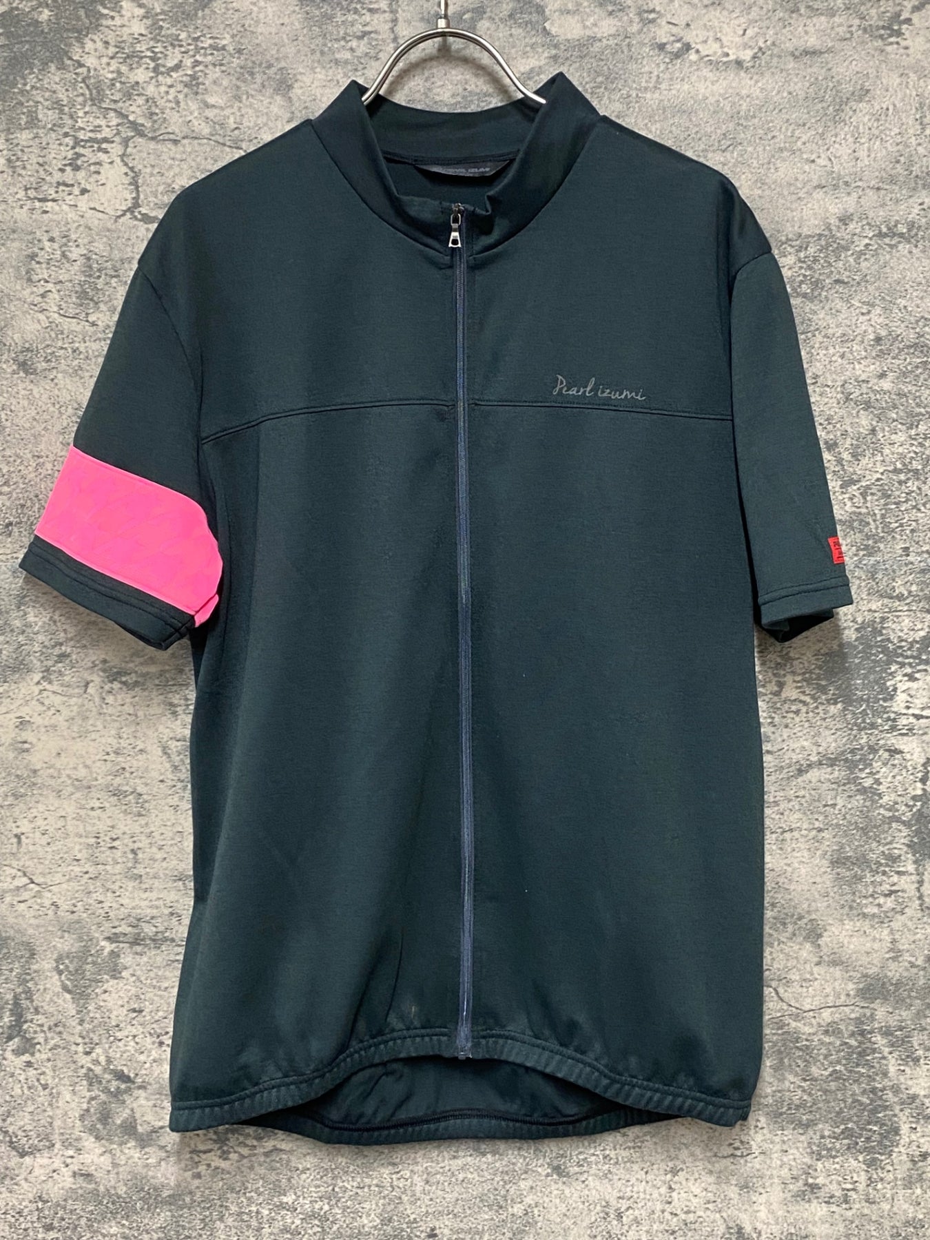 JX131 パールイズミ PEARL iZUMi 半袖サイクルジャージ 黒ピンク XL