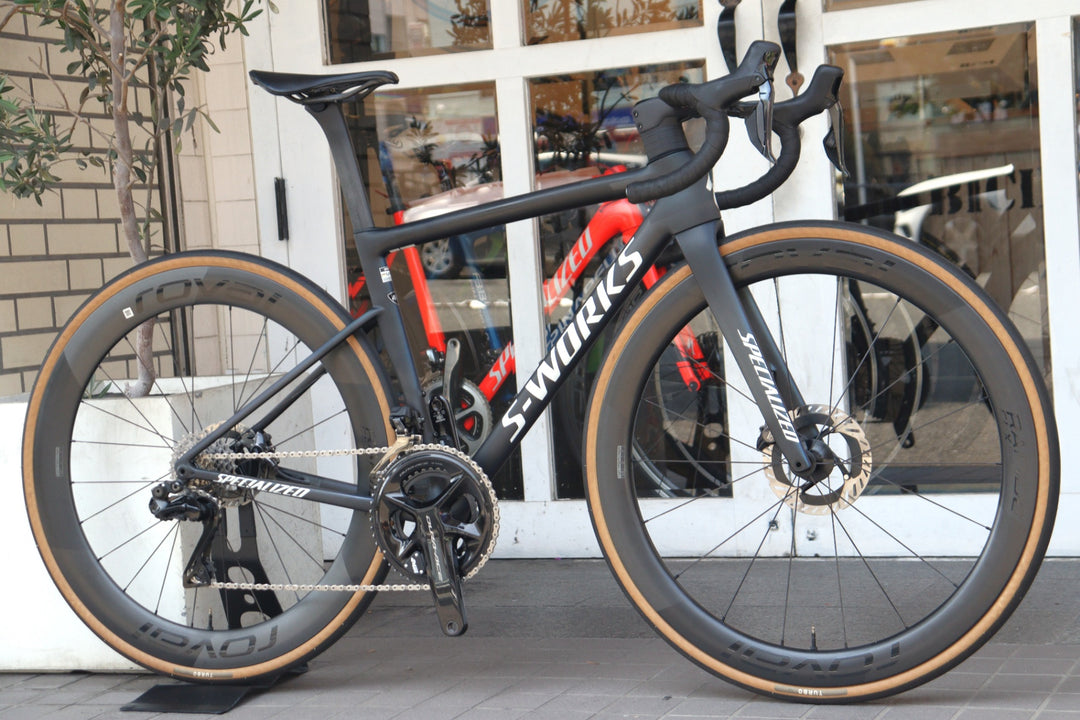 スペシャライズド SPECIALIZED S-WORKS TARMAC SL8 2024モデル 49サイズ シマノ デュラエース R9270組 Di2 12S カーボン ロードバイク RAPIDE CLX2 鬼ベアリング 【横浜店】