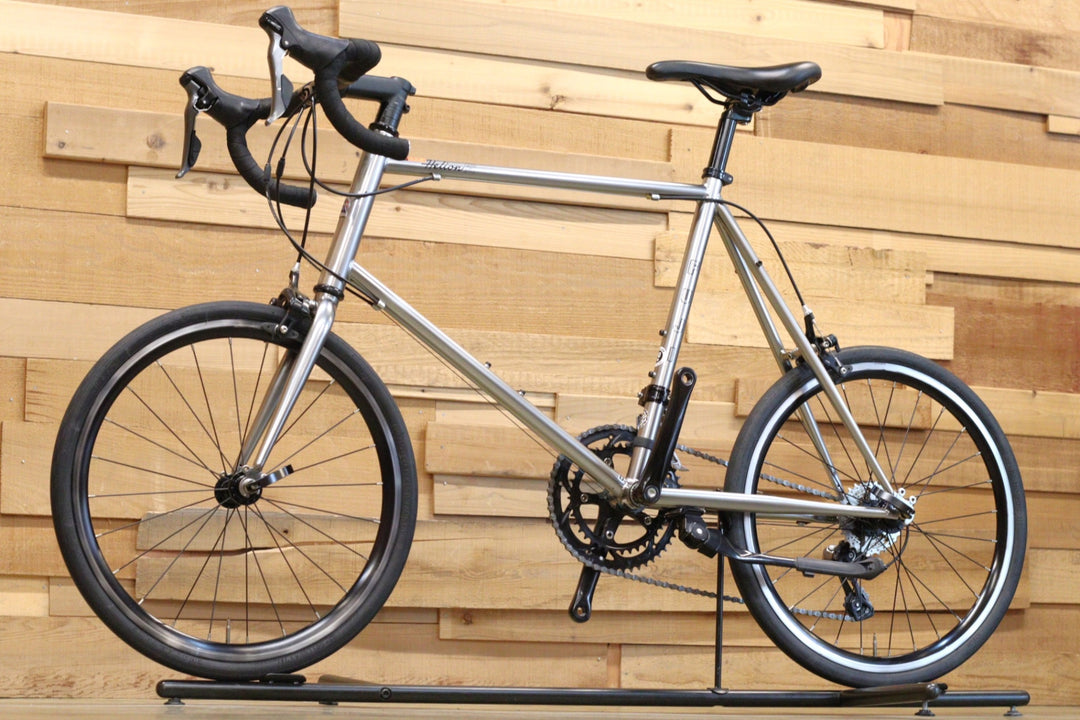 フジ FUJI ヘリオン HELION R 2018 50サイズ シマノ クラリス R2000 MIX 8S クロモリ ミニベロ ロードバイク 20インチ451 小径車 【立川店】