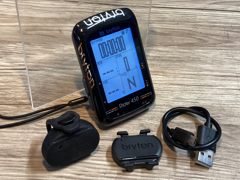 JU649 ブライトン bryton Rider 450 サイクルコンピューター スピード