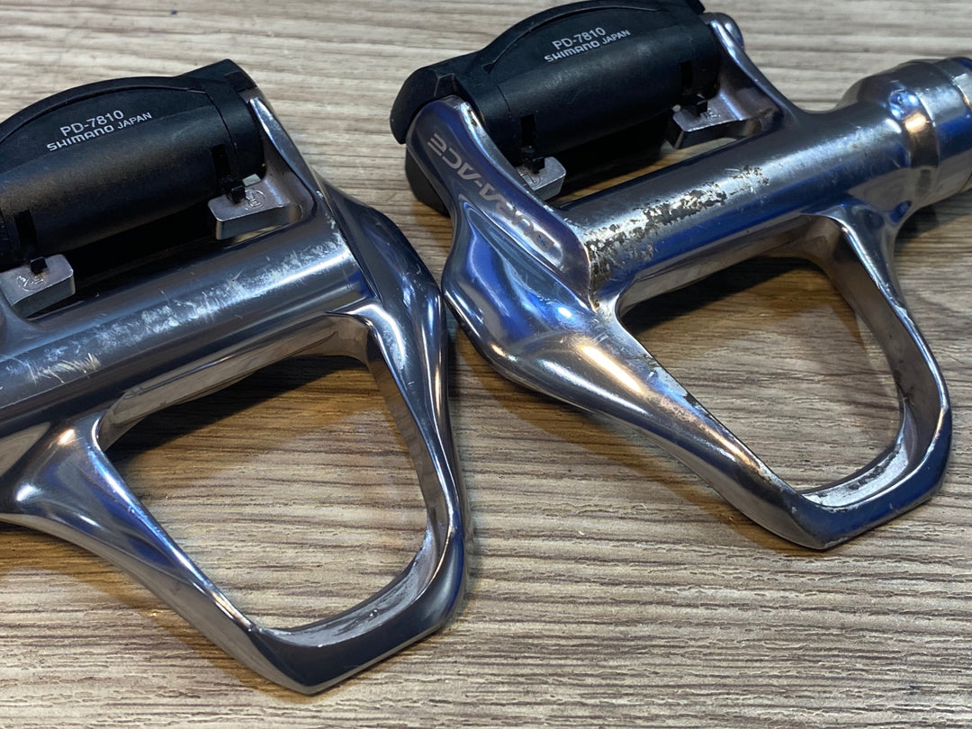 JO946 シマノ SHIMANO デュラエース DURA-ACE PD-7810 ビンディングペダル SPD-SL
