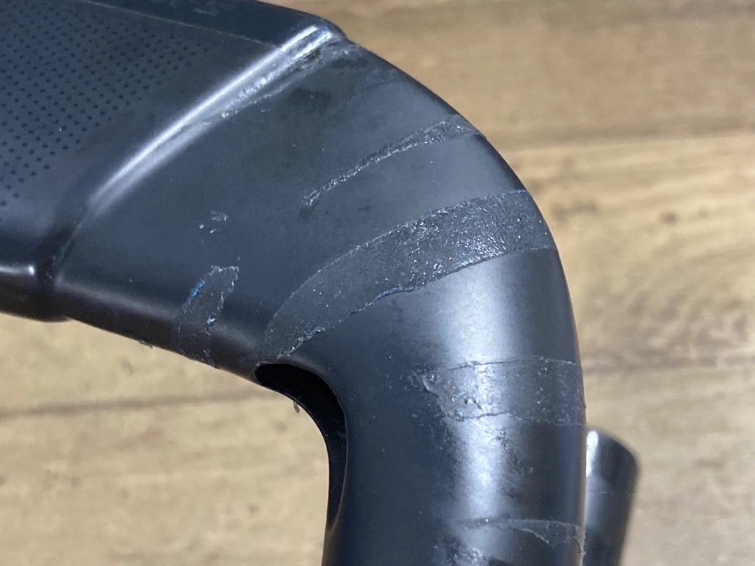 KQ249 スペシャライズド SPECIALIZED AEROFLY2 エアロフライ2 カーボンドロップハンドル 400mm Φ31.8 ※ケーブルトランジションキャップボルト錆、固着