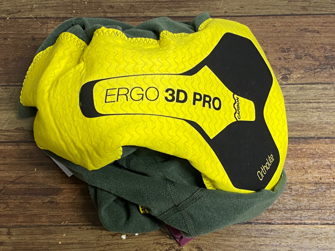 JX977 マヴィック MAVIC Cos Pro Th Bib Short ビブショーツ 緑 L 裏起毛