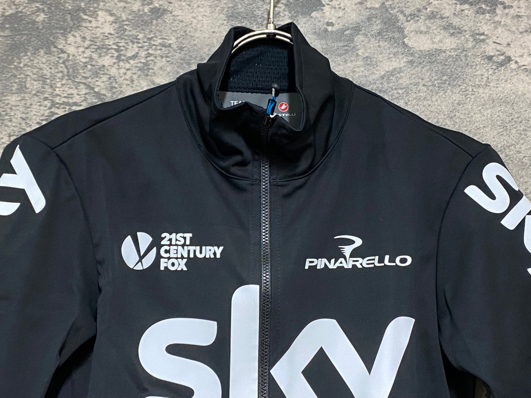JV910 カステリ CASTELLI PERFETTO 2 LIGHT 半袖 サイクルジャケット 黒 M GORE WINDSTOPPER