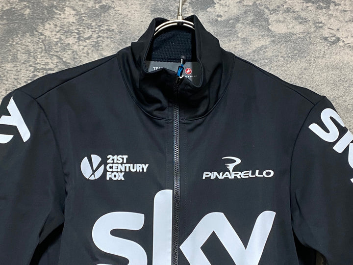 JV910 カステリ CASTELLI PERFETTO 2 LIGHT 半袖 サイクルジャケット 黒 M GORE WINDSTOPPER