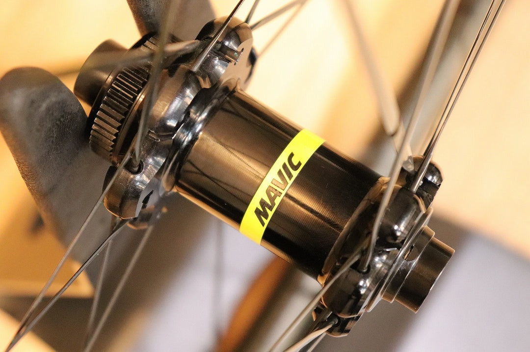 マヴィック MAVIC キシリウム KSYRIUM PRO CARBON SL UST DISC カーボン チューブレスレディ ホイールセット スラム XDR 12S 【芦屋店】