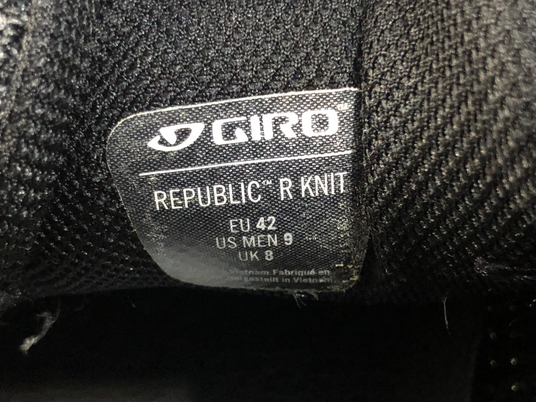 KB354 ジロ GIRO REPUBLIC R KNITビンディングシューズ SPD EU42