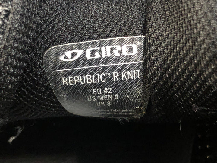 KB354 ジロ GIRO REPUBLIC R KNITビンディングシューズ SPD EU42