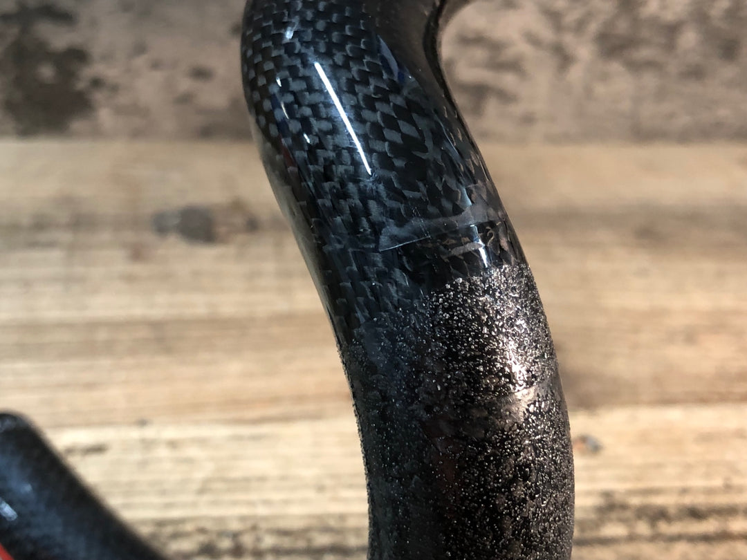 JM627 FSA K-FORCE COMPACT カーボン ドロップハンドル Φ31.8 エンドC-C420mm