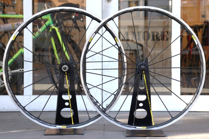 マヴィック MAVIC キシリウム プロ KSYRIUM PRO SL アルミ クリンチャー ホイールセット シマノ11/12S 15C 【横浜店】