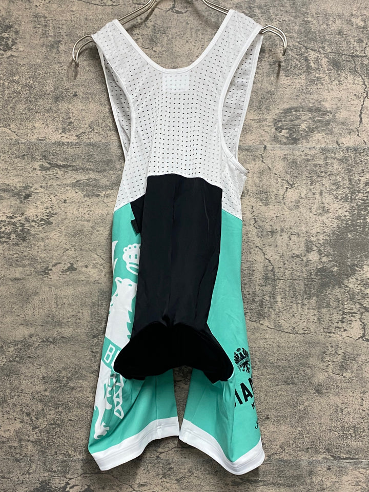 JT903 ナリーニ Nalini ビアンキ Bianchi ビブショーツ 黒 チェレステ L