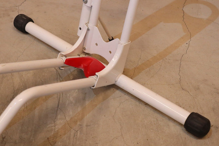 決算SALE ミノウラ MINOURA タンチョウ TANCHO ESSE バイクスタンド バイクラック 縦置きスタンド 白 【広島店】