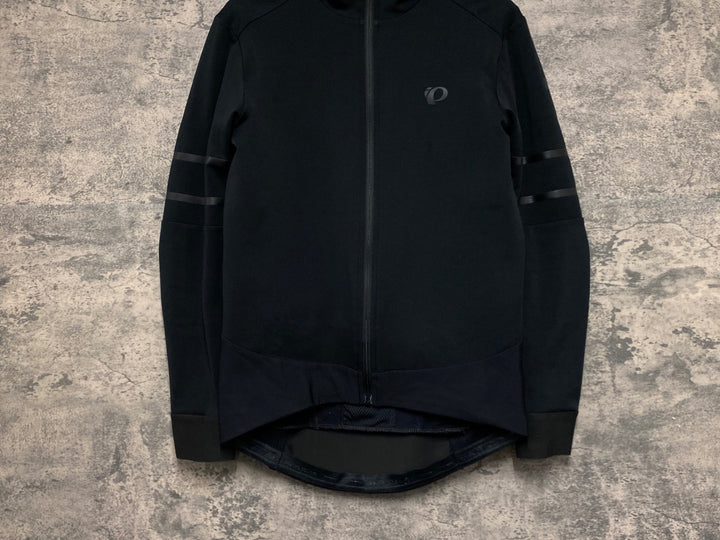 JV347 パールイズミ PEARL iZUMi 長袖サイクルジャケット 黒 M 裏起毛 黒タグ