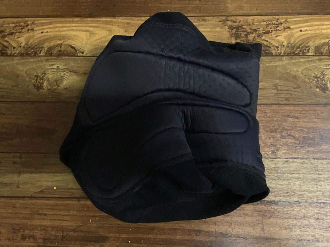JV382 ラファ Rapha MEN'S PRO TEAM WINTER TIGHTS WITH PAD Ⅱ ビブタイツ 黒 S 裏起毛