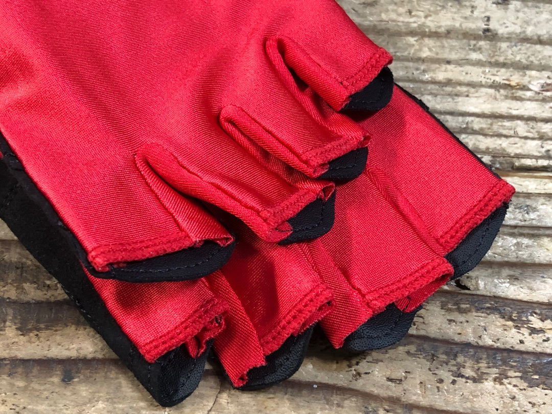 KA084 パールイズミ PEARL iZUMi 指切 グローブ 赤 L