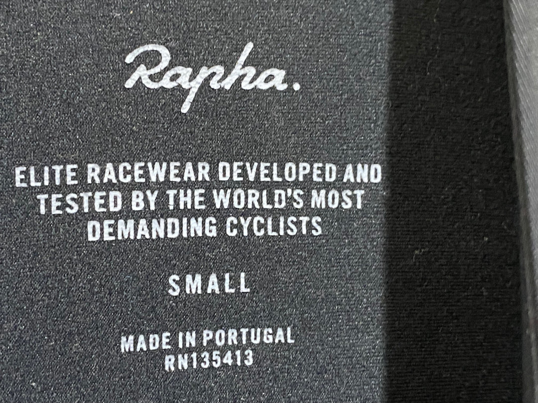 JO802 ラファ Rapha PRO TEAM LONG SLEEVE THERMAL JERSEY 長袖 サイクルジャージ 黒 S 裏起毛