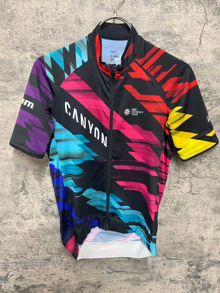 KB949 ラファ Rapha CANYON SRAM CORE JERSEY 半袖 サイクルジャージ