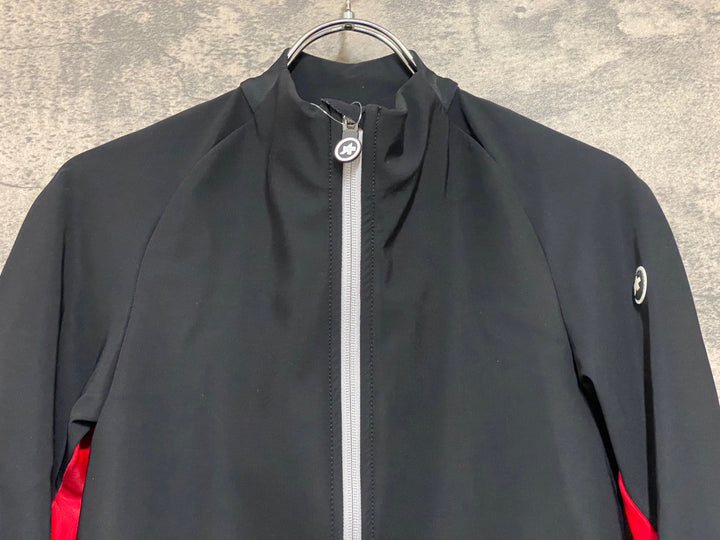 JQ078 アソス ASSOS MILLE GT JACKET WINTER サイクルジャケット 黒赤 M